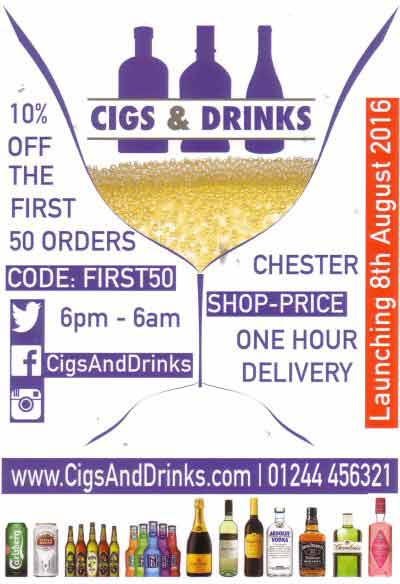 Cigs and Drinks Chester